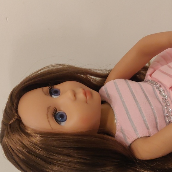 Glitter Girls By Battat 14" Poseable Doll with Long Brown Hair - Picture 3 of 11